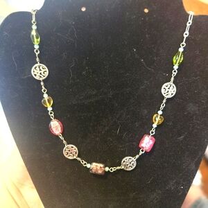 Brighton glass bead necklace